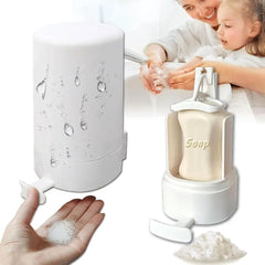 Keep Soap Bars Dry Soap Grinder Box Effective Soap Saving Hand Washing Soap Holder Waterproof Box Removable