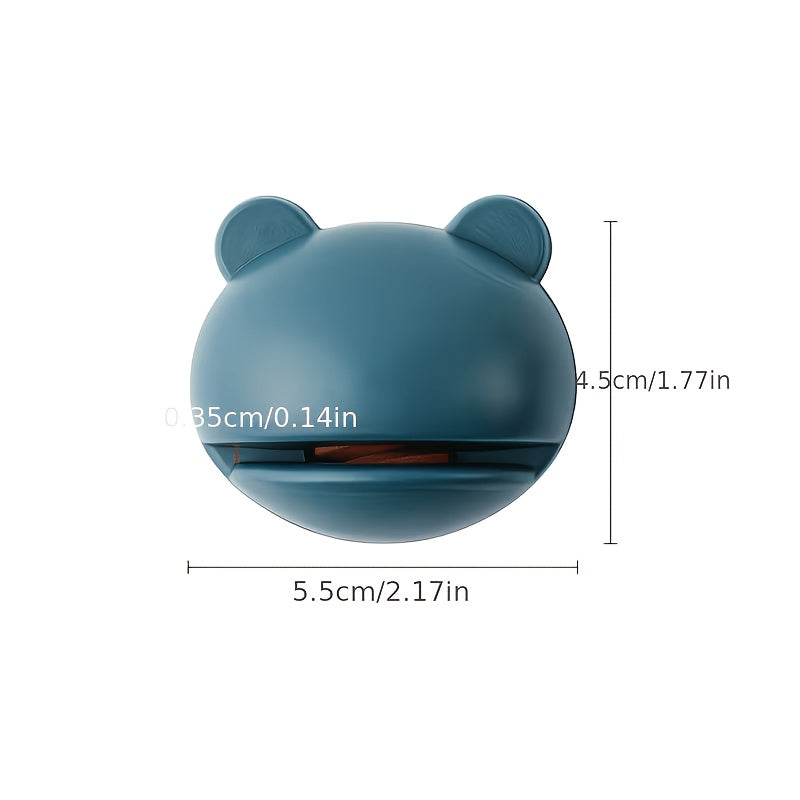 Cartoon Frog Sharpening Stone Set 5pcs/3pcs | Portable Knife Sharpener, Suitable for Camping, Kitchen, Farm Tools, and Other Applications, Plastic Material