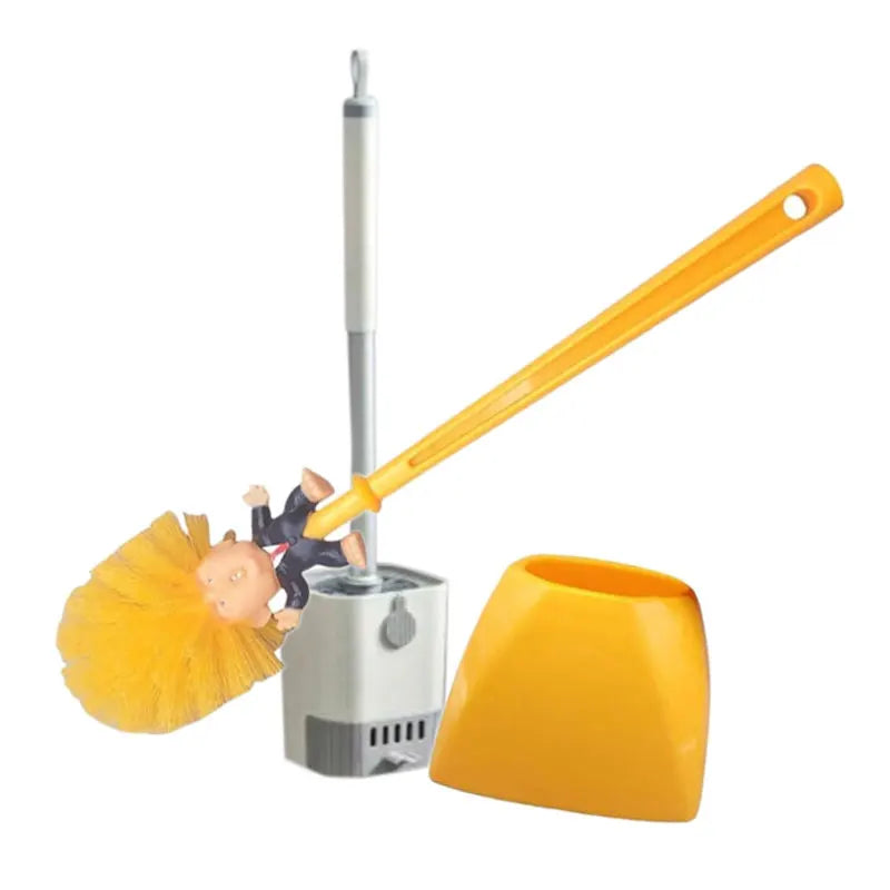 Toilet Brush And Holder Set, Funny Thumbs Up Design, Novelty Toilet Plunger Combo, Hilarious Bathroom Decor, Cleaning Supplies, Unique Gag Gift & Bathroom Accessories