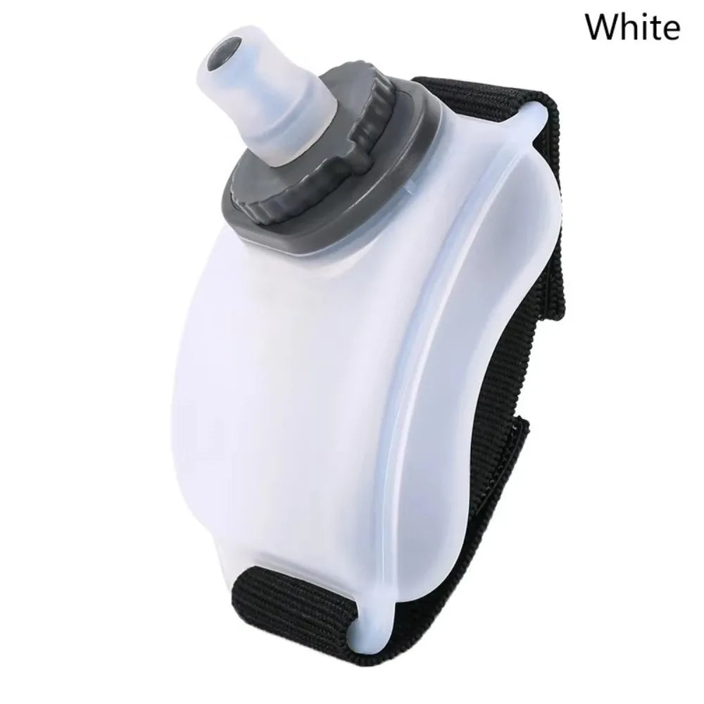 Portable 200ML Wrist Water Bottle Silicone Soft Flask Kettle Holder Wrist Storage Bag For Marathon Riding Fitness Climbing Mini