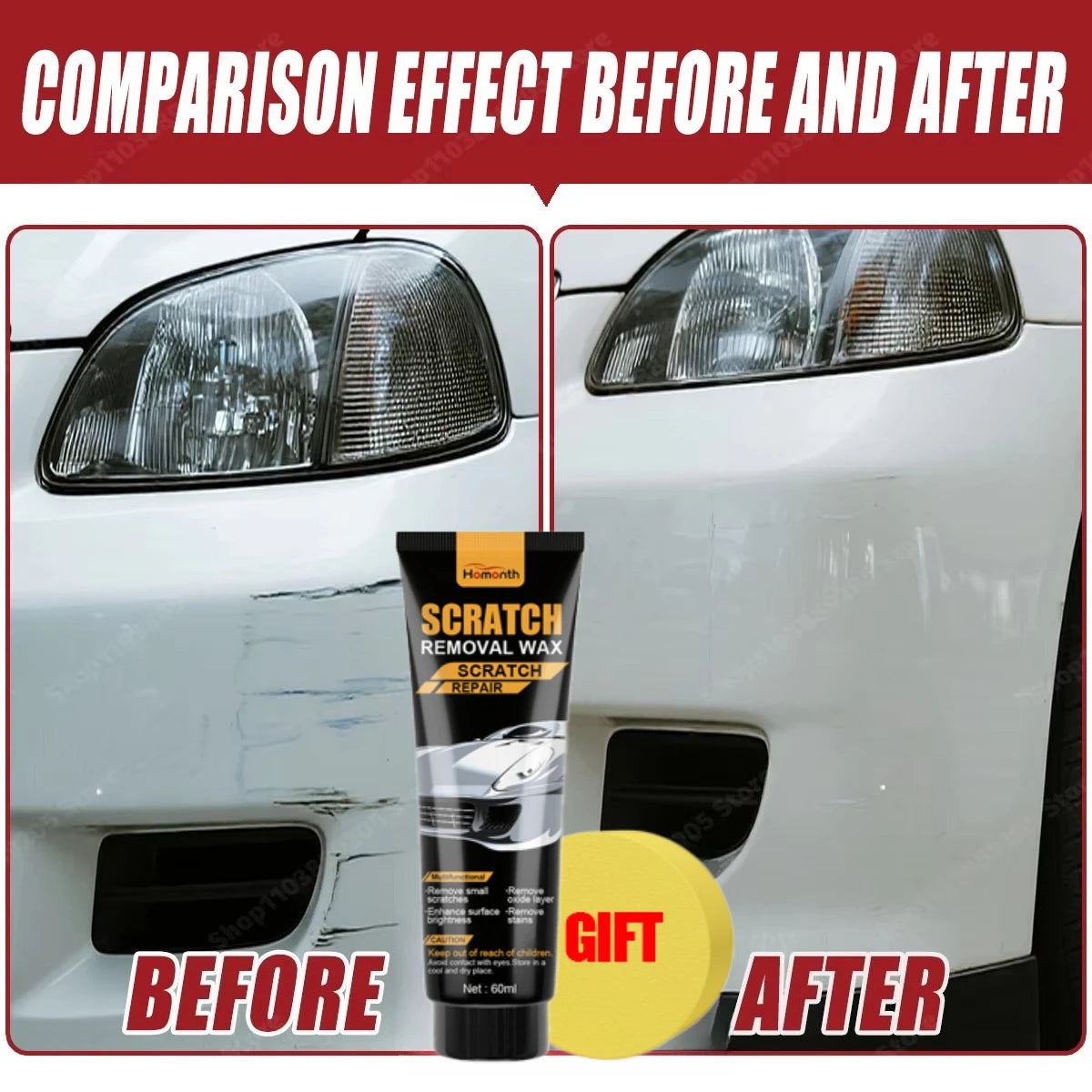 Car Paint Repair Polish Wax Scratch Remover Coating Agent Universal Auto Care Repair Marks Renew Gloss Daily Beauty Accessories