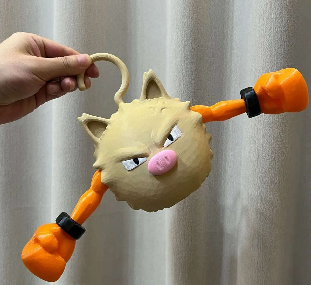 Anime Pokemon 3d Printing Hanger Funny Geodude Action Figures Creative Anti Slip Clothes Hanger Drying Rack Household Goods Toys