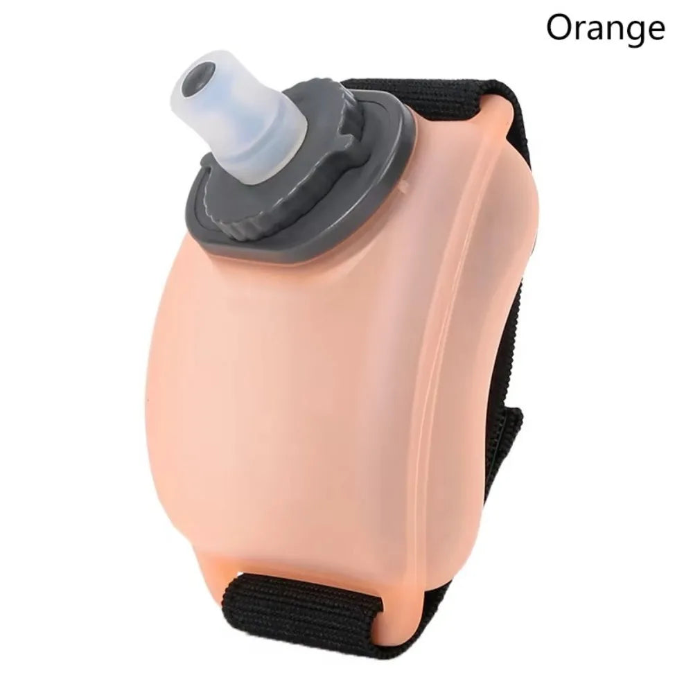 Portable 200ML Wrist Water Bottle Silicone Soft Flask Kettle Holder Wrist Storage Bag For Marathon Riding Fitness Climbing Mini