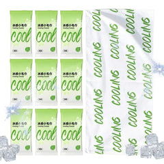 Summer Cooling Wipes Cooling Towel With Natural Mint Extract Outdoor Work Wipes For Women Men Golf Yoga Hiking Running Workout