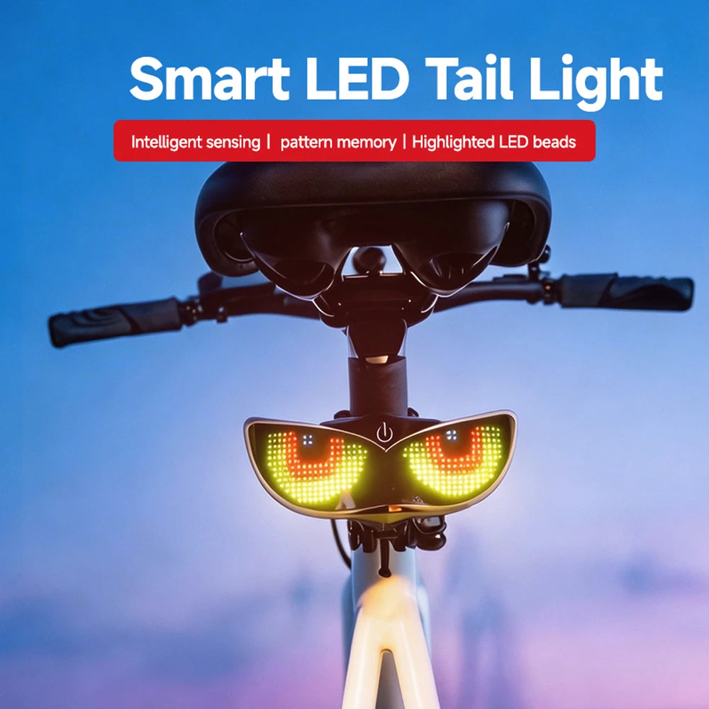 Bike Helmet Light LED Helmet Display (Without Helmet) - Smart Helmet Accessories for Motorcycle, Scooter, Ebike, Snowmobile
