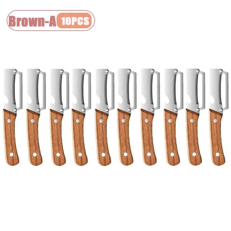 1-20PCS All in One Stainless Steel Vegetable Cutter Grater Slicer for Green Onion Ginger Julienne Peeler Opener Kitchen Gadget