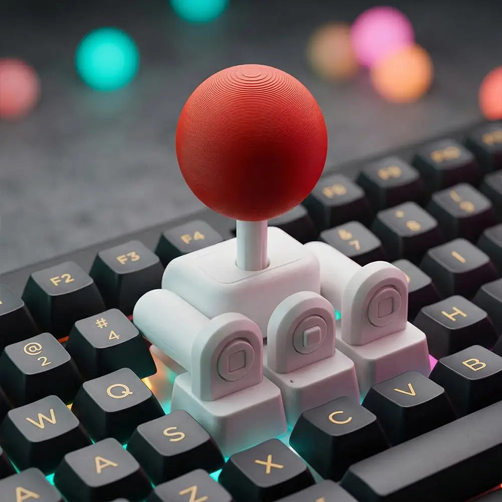 3D Printed Keyboard Joysticks Arcade Games Special Keyboard Grip The Buttons Feel Good for Mechanical Keyboard Accessories