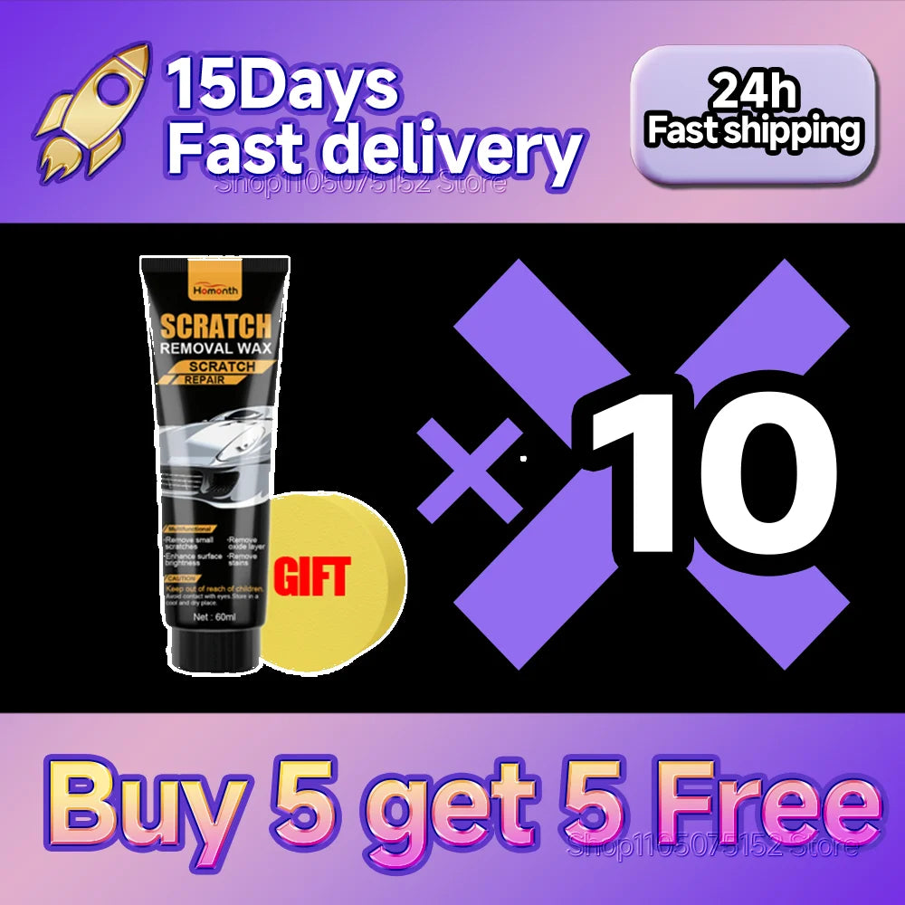 Car Paint Repair Polish Wax Scratch Remover Coating Agent Universal Auto Care Repair Marks Renew Gloss Daily Beauty Accessories