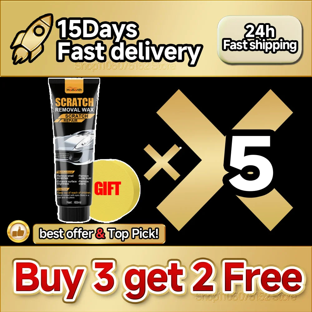 Car Paint Repair Polish Wax Scratch Remover Coating Agent Universal Auto Care Repair Marks Renew Gloss Daily Beauty Accessories