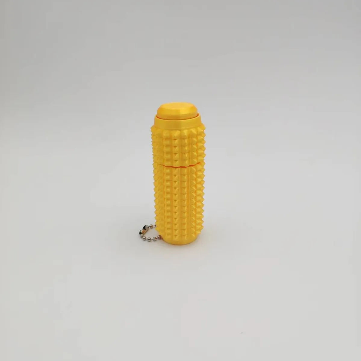 Spiky Fidget Roller Toy Keychain Novelty Fun Stress Relief Sensory Relax Portable Office Home Desk Friends Family Creative Gifts