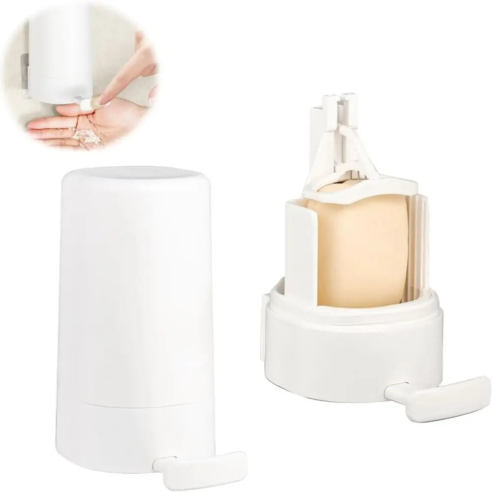 Keep Soap Bars Dry Soap Grinder Box Effective Soap Saving Hand Washing Soap Holder Waterproof Box Removable