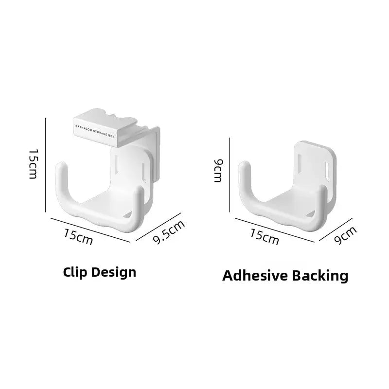 Bathroom Tissue Box U-Shaped Paper Towel Holder Wall Mounted Washcloth Storage Rack Toilet Paper Storage Shelf Creative Style