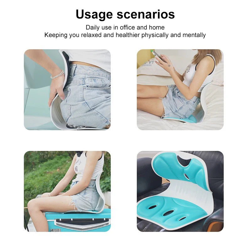 Ergonomic Adult Seat Waist Cushion Long Sitting Is Not Tired  Spine Stting Chair Correction Sitting For Office Sedentary Use