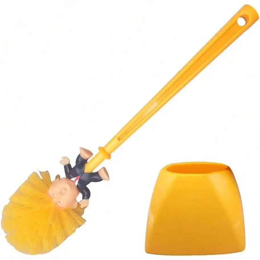 Toilet Brush And Holder Set, Funny Thumbs Up Design, Novelty Toilet Plunger Combo, Hilarious Bathroom Decor, Cleaning Supplies, Unique Gag Gift & Bathroom Accessories