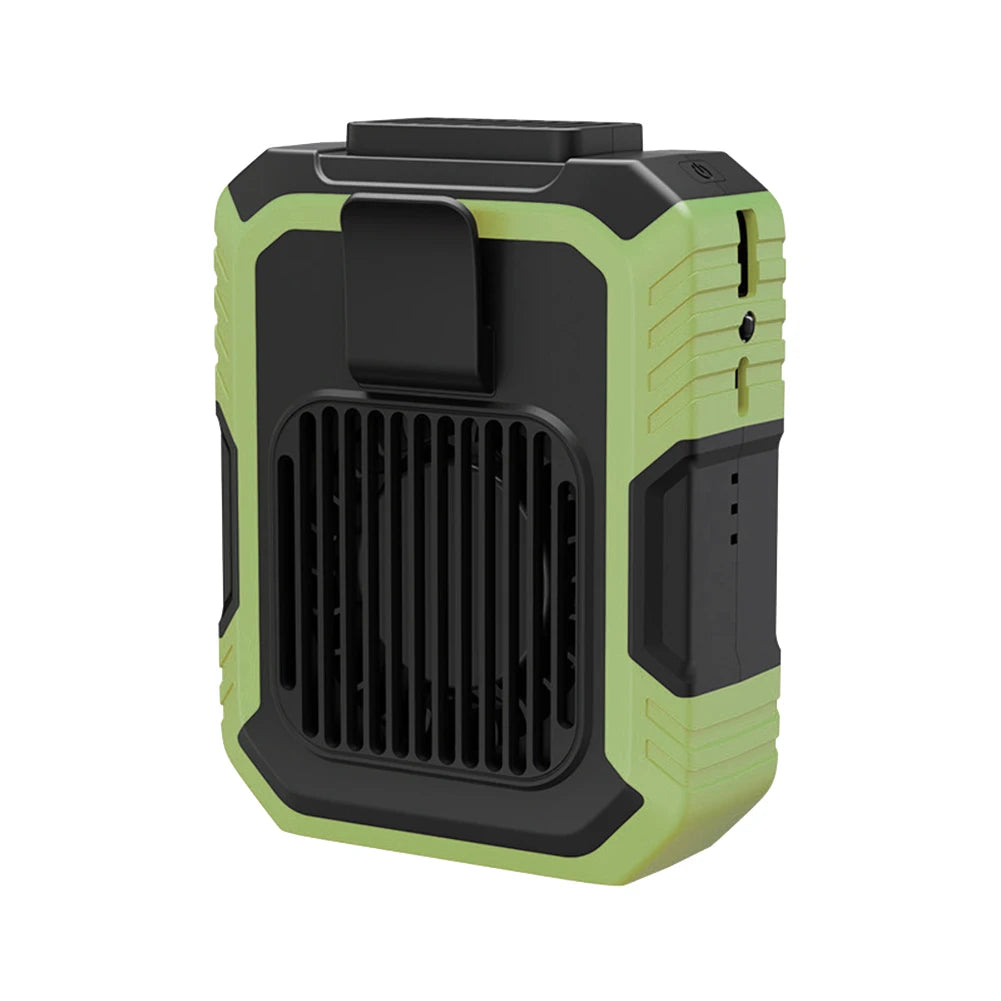 New 4000mAh Hanging Neck/Waist Fan USB Mini Portable Rechargeable Cooling Fan For Outdoor Camping Hiking Climbing Running Sports