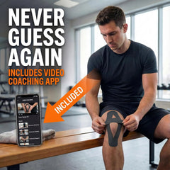 Waterproof Kinesiology Tape for Athletic Support - Knee, Shoulder, Arm & Back, 3-5 Day Adhesion, Hypoallergenic, Latex-Free, Uncut 2"x16.4ft Roll, Midnight Black