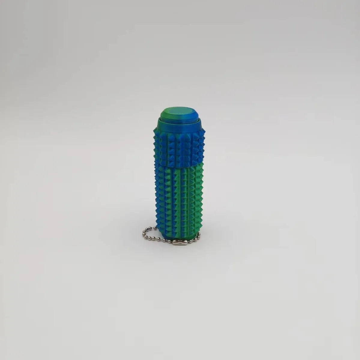 Spiky Fidget Roller Toy Keychain Novelty Fun Stress Relief Sensory Relax Portable Office Home Desk Friends Family Creative Gifts