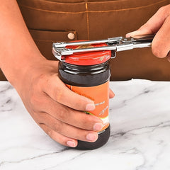 3pcs Adjustable Stainless Steel Can Opener Set - Kitchen Food Opening Scene - Multi-functional, Non-Slip, Lid Removal - Suitable for Disabled Individuals and Elderly People with Arthritis - Essential Kitchen Gadget - Special Needs Can Opener